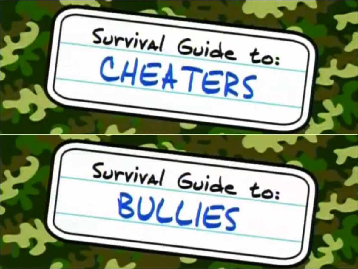 Guide to Cheaters and Bullies Ned's Declassified School Survival