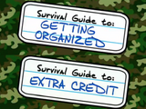 Guide to: Getting Organized and Extra Credit