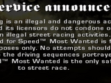 Демо - Версия Need For Speed: Most Wanted