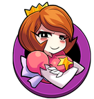 Princess Mayapple (happy) dialogue portrait.