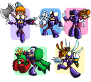 Crow and princesses