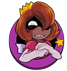 Princess Mayapple (very angry) dialogue portrait.