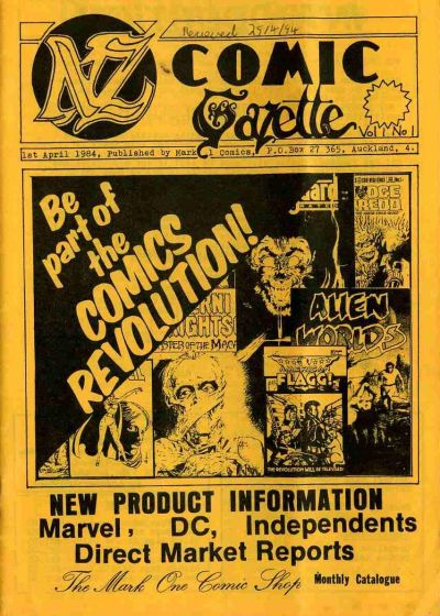 New Zealand Comic Gazette 01 Neglect Comics Wiki Fandom