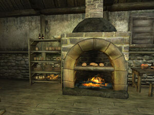 Kitchen Fireplace