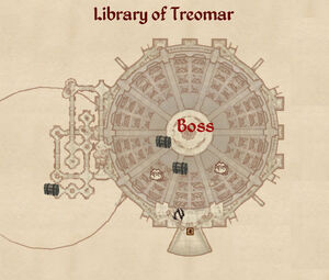 Library Of Treomar map