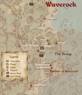 Waverock map