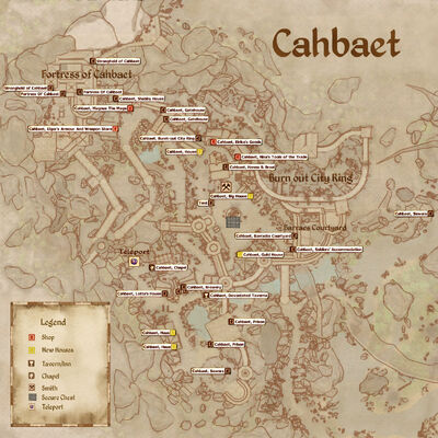 Cahbaet map