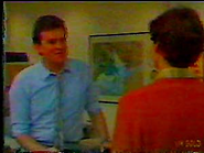 Geoff with Des Clarke