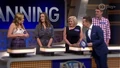 Flashback of Cannings and Amy Williams on Family Feud