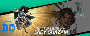 Lady shazam announce