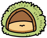 Fixed Chestnut Cushion