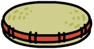 New Grass Cushion (Red)