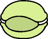 Cat macaroon green