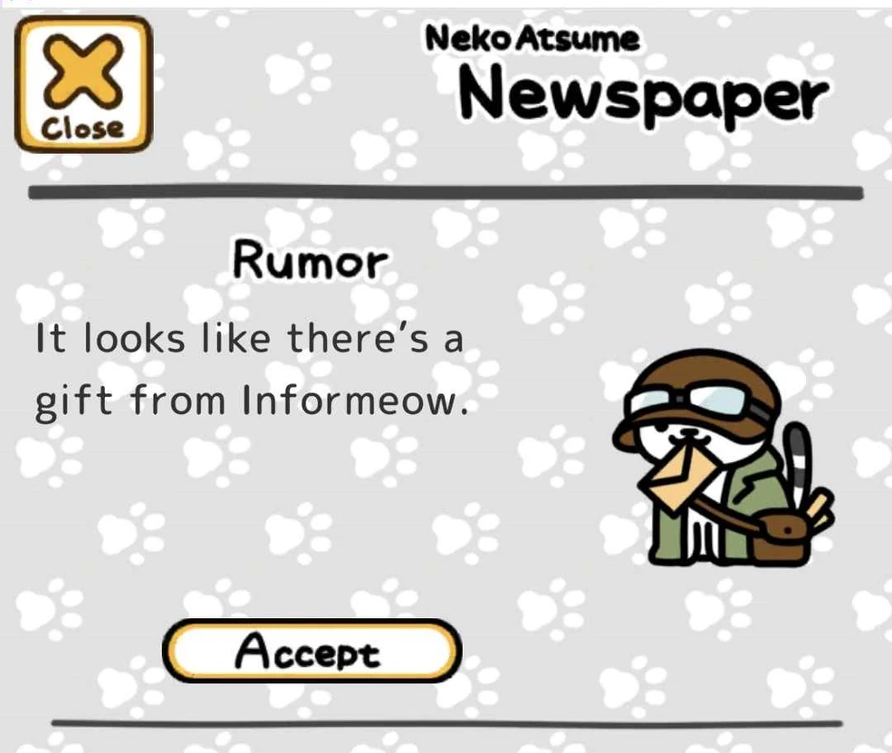 Mementos | Neko Atsume Wiki | Fandom