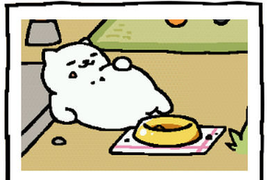Neko atsume blanket top
