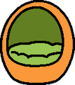 Egg Bed (Orange)
