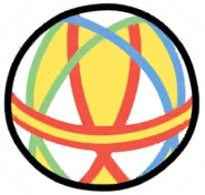 Fixed Blue Temari Ball