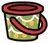 X'mas Bucket Green Original