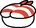 Sushi cushion (shrimp).png (891 bytes) Sushi Cushion (shrimp)