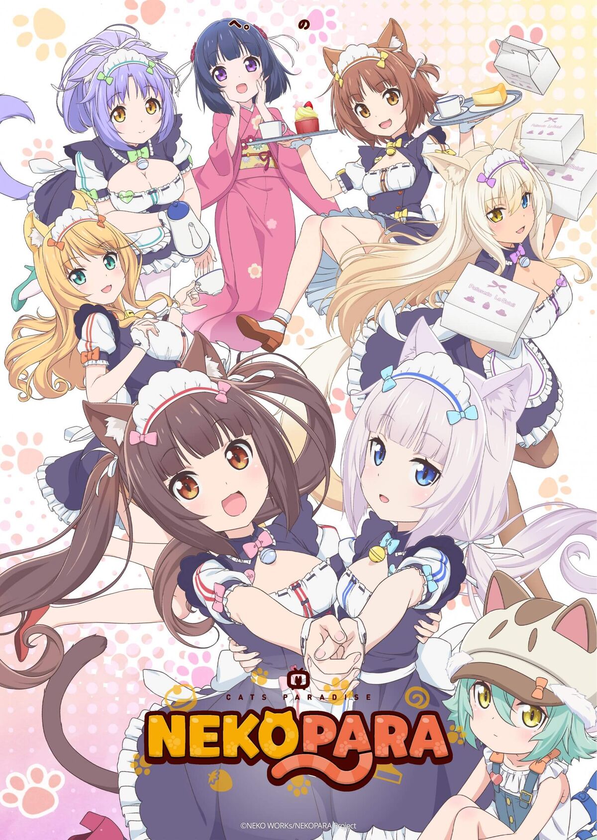 Anime Neko Girl Wallpapers  Top Free Anime Neko Girl Backgrounds   WallpaperAccess