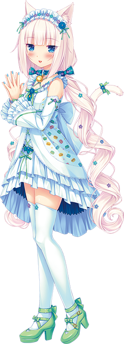 Anime Nekopara Chocolate Vanilla Cosplay Maid Dress Lolita Girls Women  Costume  eBay