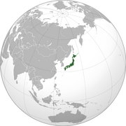 Japan (orthographic projection)