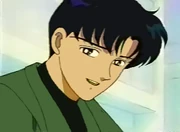  Mamoru Chiba as seen in the anime. He dresses in casual clothing more frequently in the anime than in the manga, but usually retains a slight hint of formality.