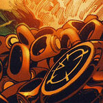 Orange Lantern power ring
