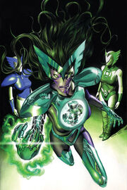 Green Lantern Corps no. 22 "The Curse of the Alpha-Lantern", part two