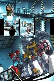 Transformers Perceptor, ,  and  meet Hawk of G.I