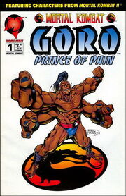 The cover of Goro: Prince of Pain #1
