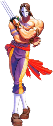 Vega Maskless Victory Poses from Street Fighter Alpha 3 