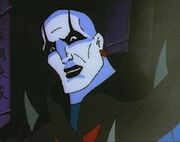Quan Chi (voiced by ) in the 1996 animated series , which marked his first appearance in any type of MK media