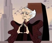 Chancellor Palpatine as seen in the animated 