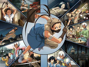 Street Fighter Legends: Ibuki explored a  of her character. Writer Jim Zubkavich said: "In my mind Ibuki has fantastic duality, juggling her school and ninja lives in the same way a  has their  and super self