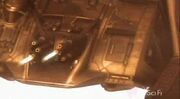 Cylon Heavy Raider - Firing KEW
