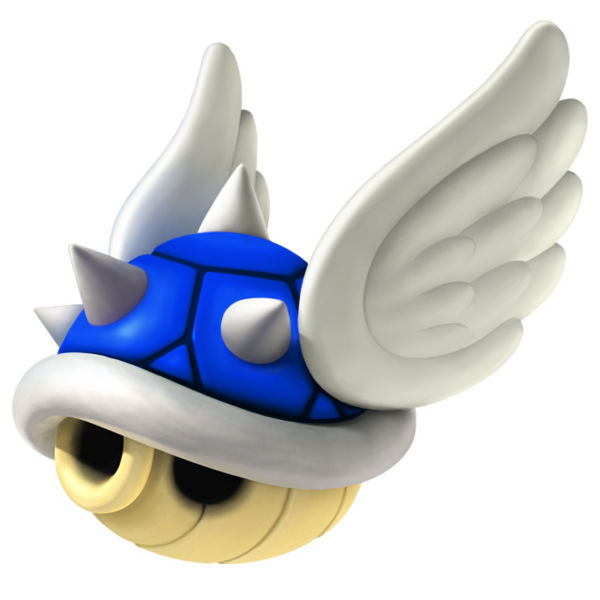 blue shell gif