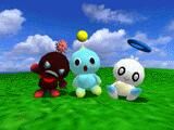 Sonic Adventure 2 Battle Chao Stickers Dark Hero Neutral 