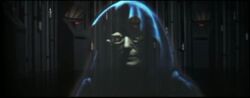 The Emperor in   portrayed by Elaine Baker, voiced by Clive Revill.
