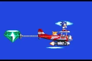 Sonic and Tails with the Master Emerald in Sonic & Knuckles