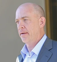 J.K. Simmons received positive reception for his portrayal of Cave Johnson.