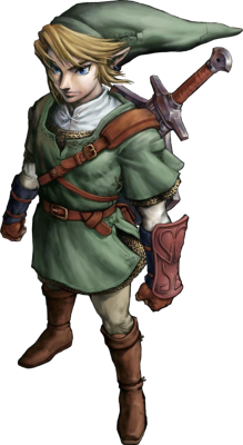 Why do people think the main character in Zelda is named Link