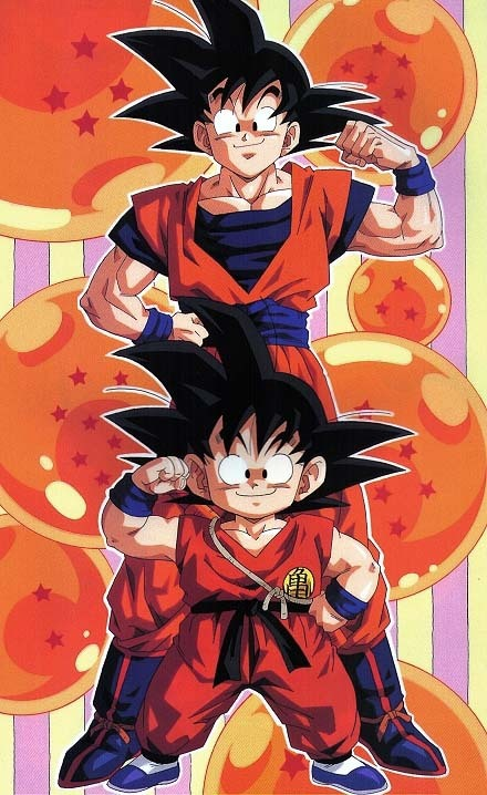 Baby Goku Sleeping Dragon Ball Z Japanese Cartoon Anime Manga