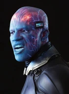 Jamie Foxx as the redesigned Electro in The Amazing Spider-Man 2.