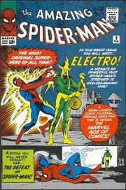 Electro's first appearance,  #9 (Feb. 1964). Art by .