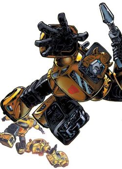 TRANSFORMERS Movie BUMBLEBEE Promo Shot Full Body Window Cling