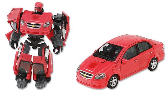Red transformer car sale