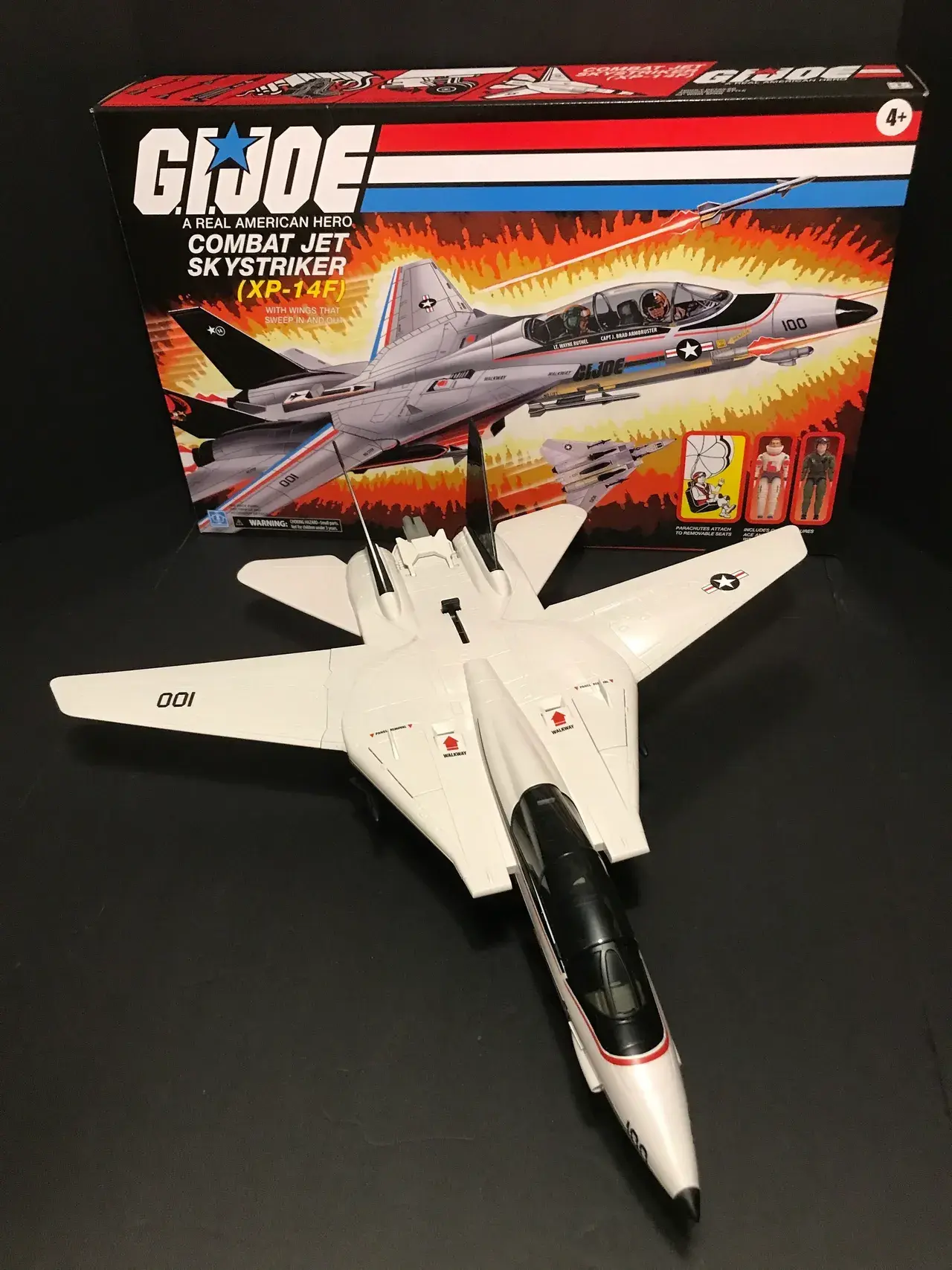 Combat Jet Sky Striker Xp-21f Gi Joe Comandos Em Ação Hasbro | Frete grátis