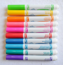Crayola neon markers clearance