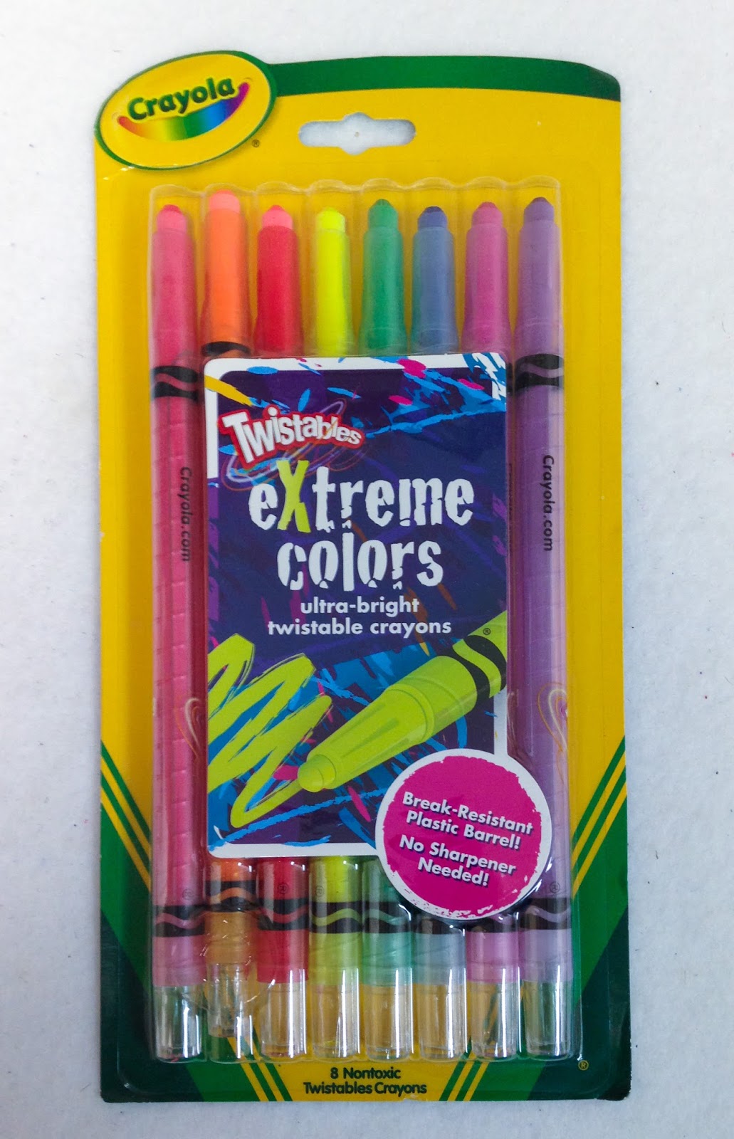 Crayola Twistables Extreme Color Crayons 8 Count-Multipack Of 3